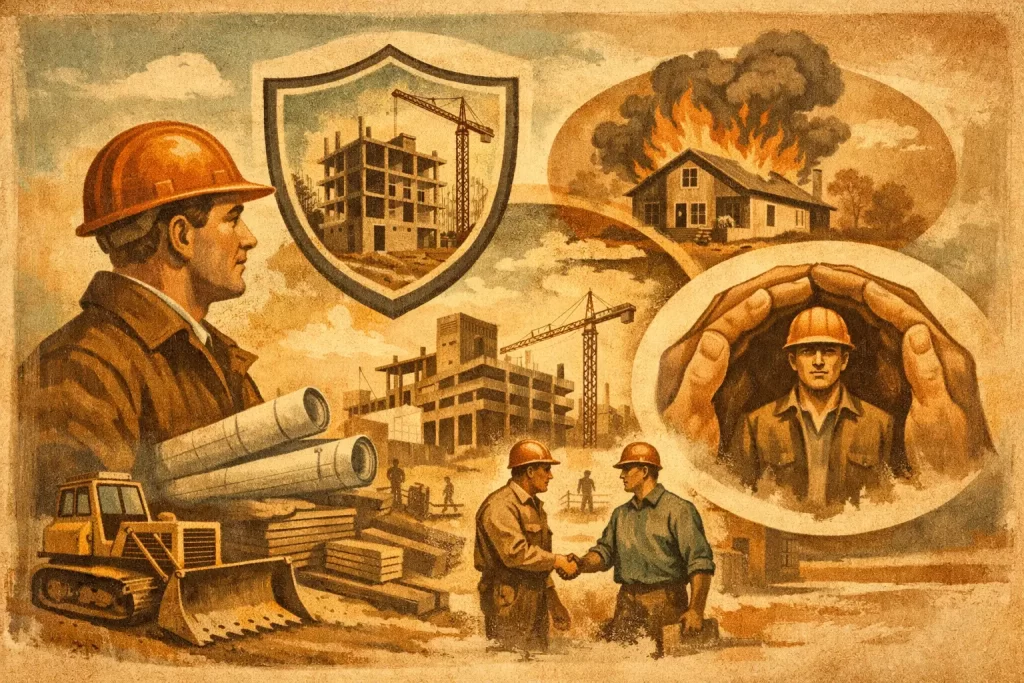 Tipos de seguros para constructoras clave