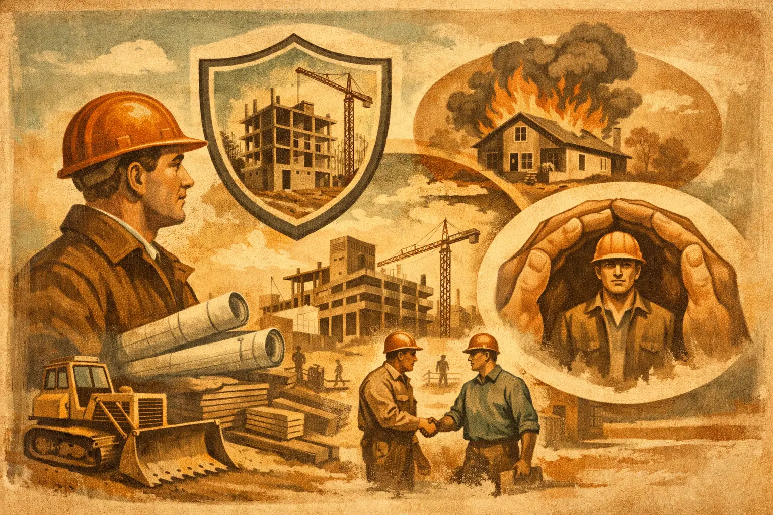 Tipos de seguros para constructoras clave