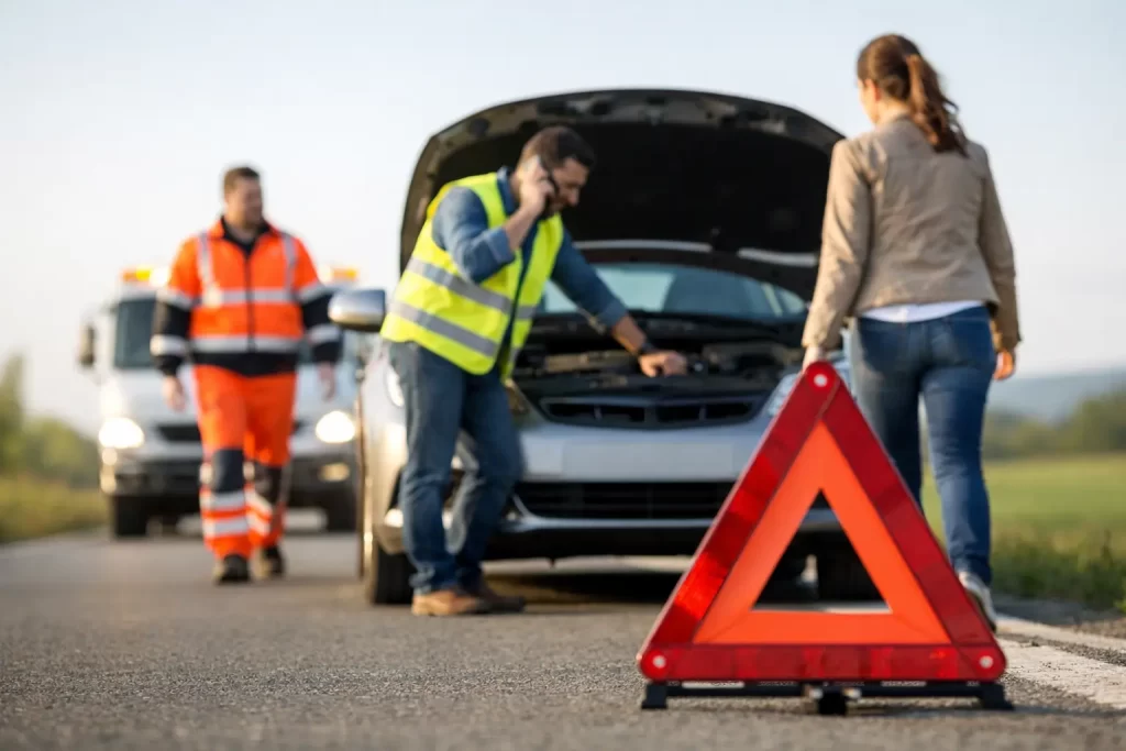 Guía de asistencia en carretera para actuar seguro